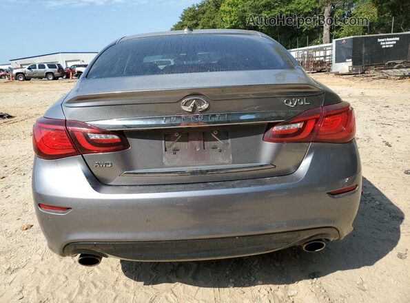 JN1BY1PR7JM370547 2018 INFINITI Q70L Gray 