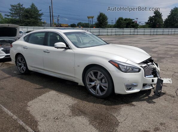 JN1BY1PR8JM370623 2018 INFINITI Q70L White 