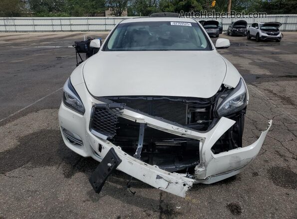 JN1BY1PR8JM370623 2018 INFINITI Q70L White 