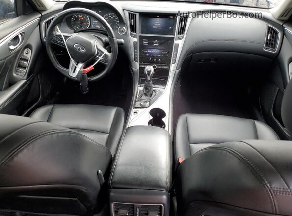 JN1EV7AP0LM204521 2020 INFINITI Q50 Gray წინა პანელის ხედი