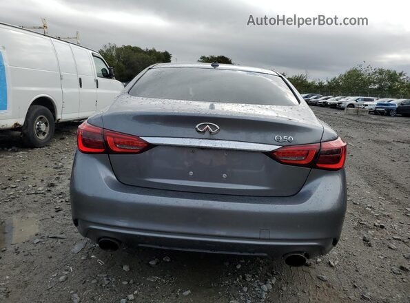 JN1EV7AP0LM204521 2020 INFINITI Q50 Gray უკანა ხედი