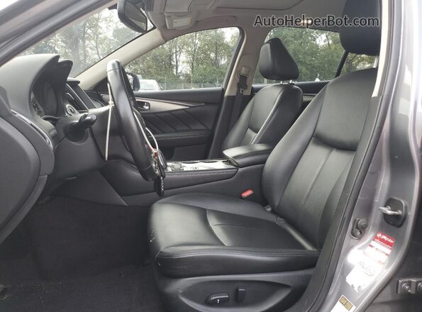 JN1EV7AP0LM204521 2020 INFINITI Q50 Gray წინა სალონის ხედი