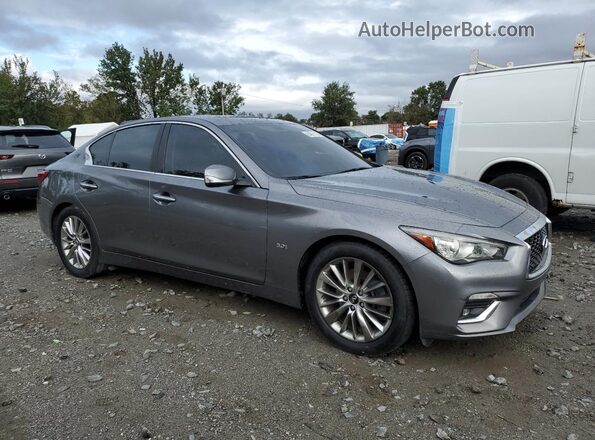 JN1EV7AP0LM204521 2020 INFINITI Q50 Gray წინა მარჯვენა