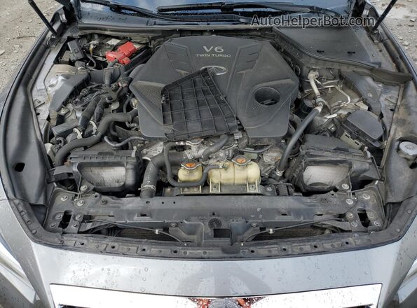 JN1EV7AP0LM204521 2020 INFINITI Q50 Gray უკანა სალონის ხედი