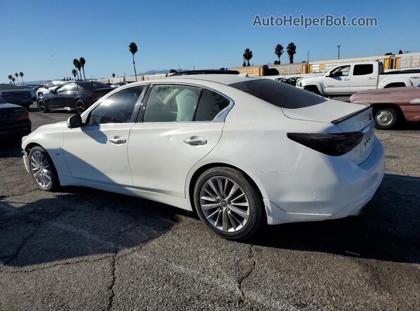 JN1EV7AP1LM202888 2020 INFINITI Q50 White Հետևի ձախ