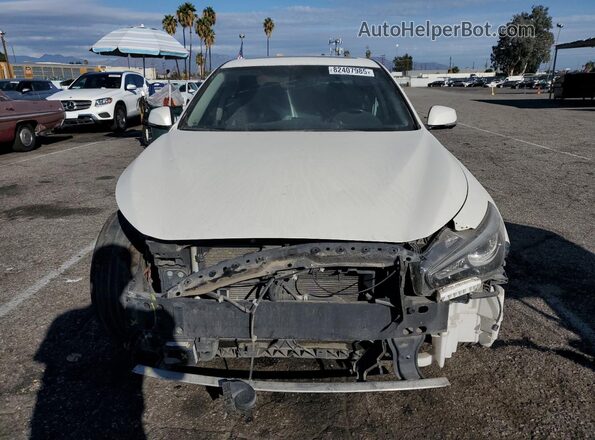 JN1EV7AP1LM202888 2020 INFINITI Q50 White Դիմացի տեսք