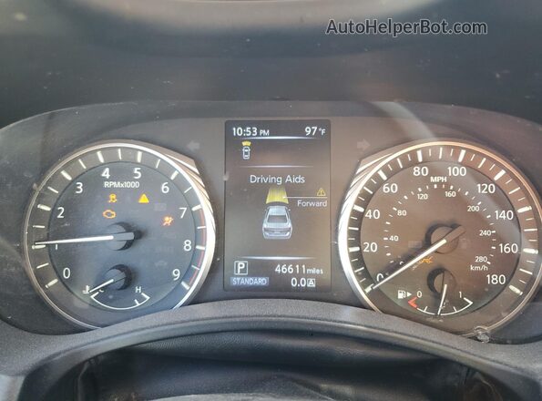 JN1EV7AP1LM202888 2020 INFINITI Q50 White Սարքավորումների վահանակի տեսք