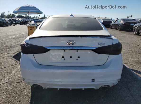 JN1EV7AP1LM202888 2020 INFINITI Q50 White Հետևի տեսք