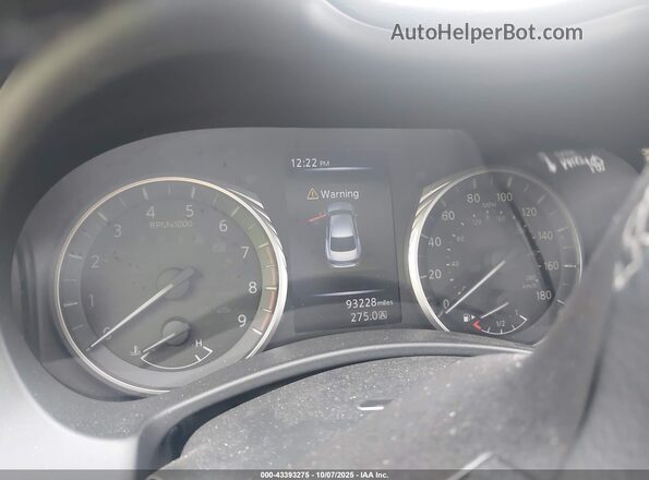 JN1EV7AP1LM204303 2020 INFINITI Q50 Gray უკანა სავარძლების ხედი