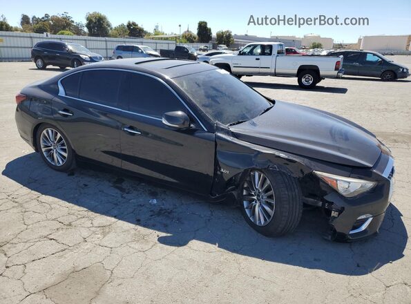 JN1EV7AP2JM362789 2018 INFINITI Q50 Black Delantero derecho
