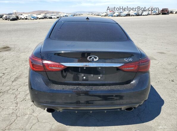 JN1EV7AP2JM362789 2018 INFINITI Q50 Black Vista trasera