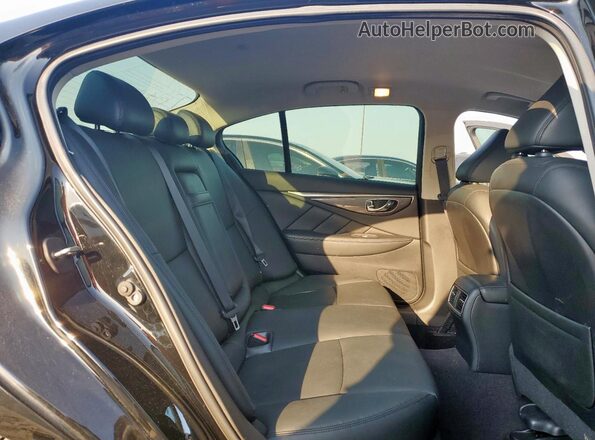 JN1EV7AP2LM208943 2020 INFINITI Q50 Black Հետևի նստատեղերի տեսք
