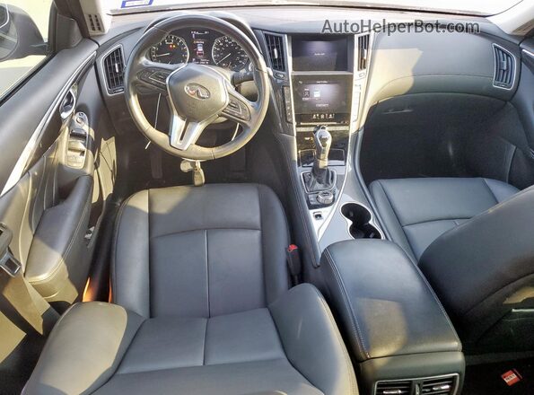 JN1EV7AP2LM208943 2020 INFINITI Q50 Black Առջևի վահանակի տեսք