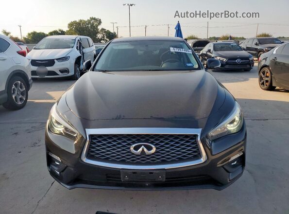 JN1EV7AP2LM208943 2020 INFINITI Q50 Black Դիմացի տեսք