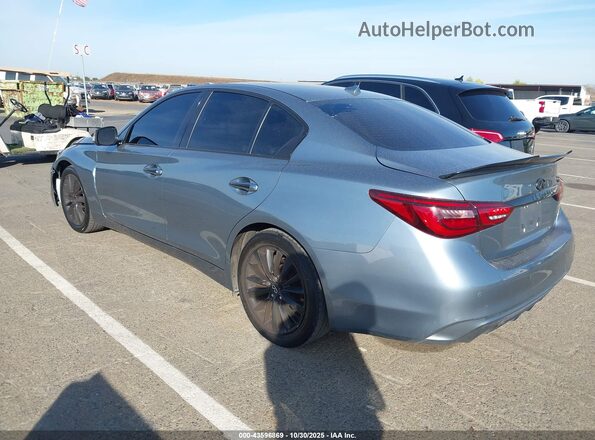 JN1EV7AP3LM202293 2020 INFINITI Q50 Blue Tył lewy