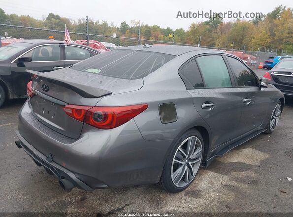 JN1EV7AP3LM204464 2020 INFINITI Q50 Gray Rear right