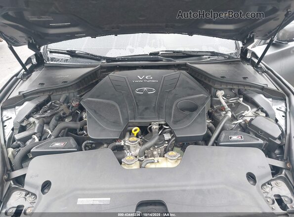 JN1EV7AP3LM204464 2020 INFINITI Q50 Gray Rear view