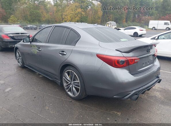 JN1EV7AP3LM204464 2020 INFINITI Q50 Gray Rear left