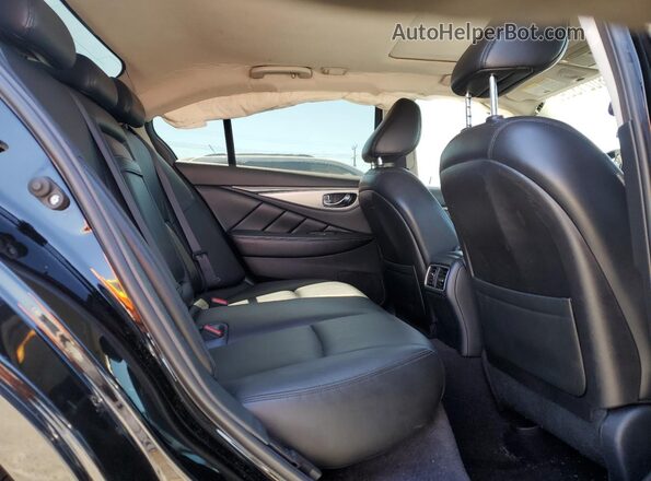 JN1EV7AP3LM206800 2020 INFINITI Q50 Черный Вид задних сидений