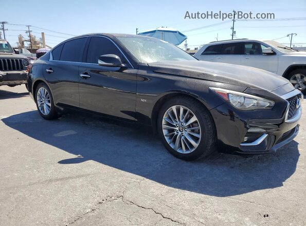 JN1EV7AP3LM206800 2020 INFINITI Q50 Черный Передняя правая четверть