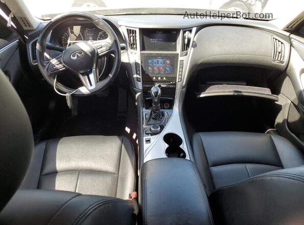 JN1EV7AP3LM206800 2020 INFINITI Q50 Черный Вид панели приборов