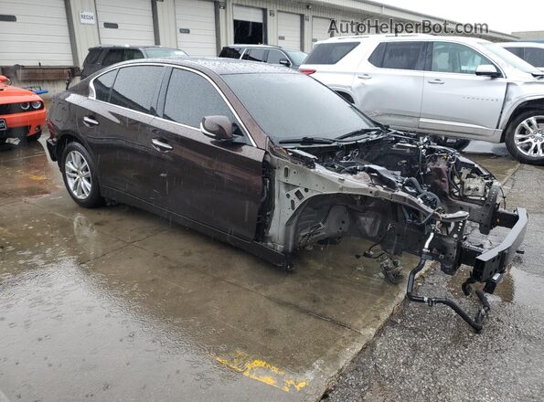 JN1EV7AP4LM200181 2020 INFINITI Q50 Brown Przód prawy