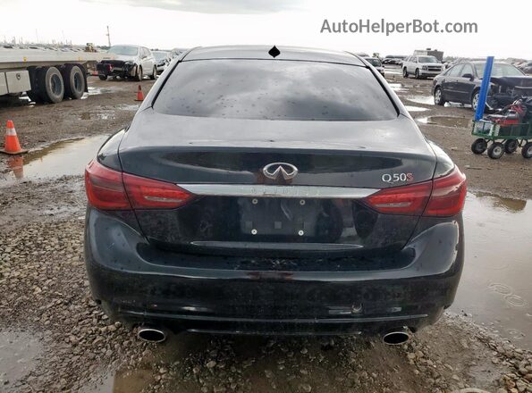 JN1EV7AP4LM206790 2020 INFINITI Q50 Черный Вид сзади