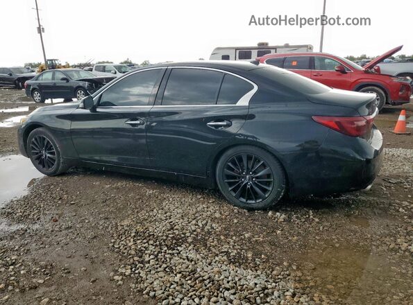 JN1EV7AP4LM206790 2020 INFINITI Q50 Черный Задняя левая четверть