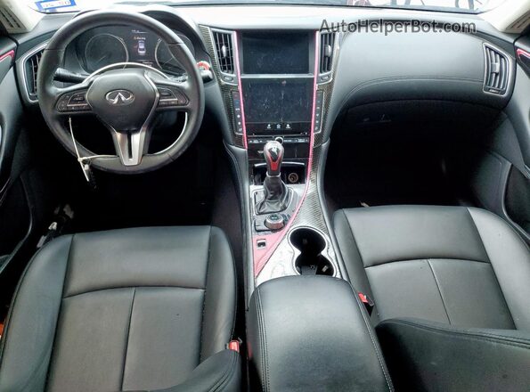JN1EV7AP4LM206790 2020 INFINITI Q50 Черный Вид панели приборов