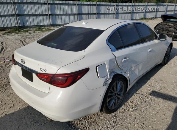 JN1EV7AP4LM207177 2020 INFINITI Q50 White Tył prawy