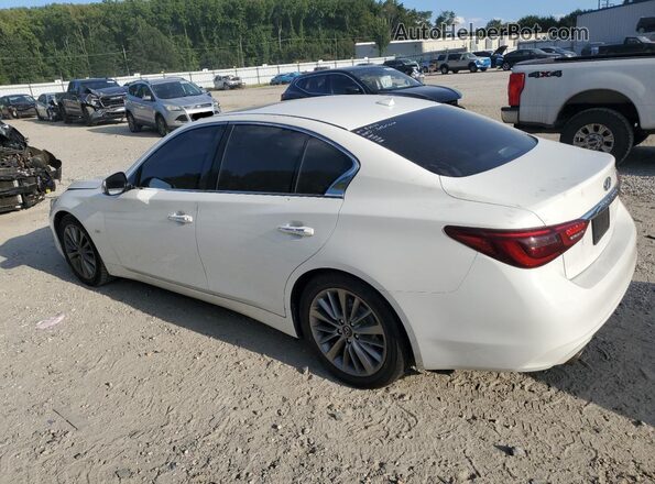 JN1EV7AP4LM207177 2020 INFINITI Q50 White Tył lewy