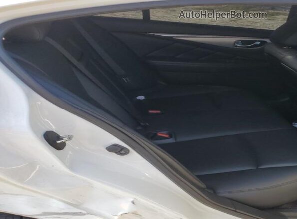 JN1EV7AP4LM207177 2020 INFINITI Q50 White Widok tylnych siedzeń