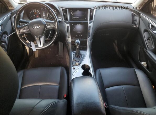 JN1EV7AP4LM207177 2020 INFINITI Q50 White Widok deski rozdzielczej