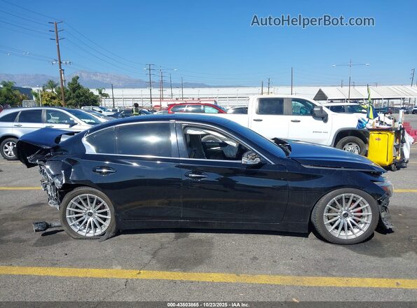 JN1EV7AP6LM202949 2020 INFINITI Q50 Черный Вид задней части салона