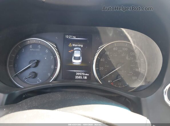 JN1EV7AP7KM516110 2019 INFINITI Q50 Черный Вид задних сидений