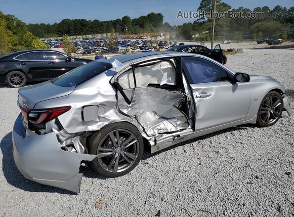 JN1EV7AP7KM542089 2019 INFINITI Q50 Silver Tył prawy