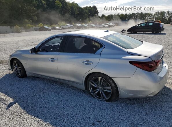 JN1EV7AP7KM542089 2019 INFINITI Q50 Silver Tył lewy