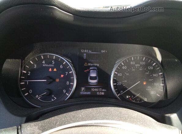 JN1EV7AP7KM542089 2019 INFINITI Q50 Silver Widok zestawu wskaźników