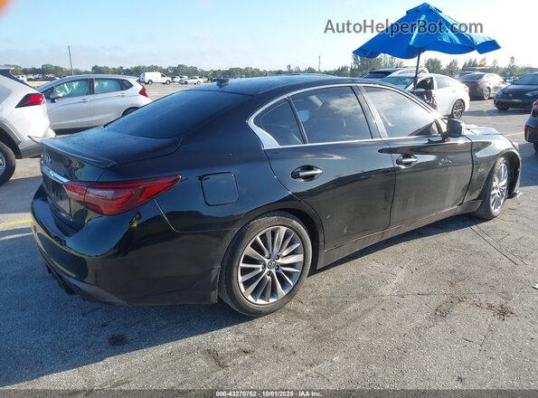 JN1EV7AP7LM205214 2020 INFINITI Q50 Черный Задняя правая четверть