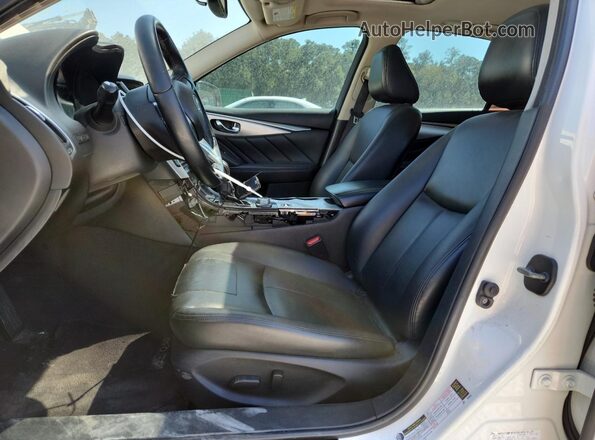 JN1EV7AP7LM205455 2020 INFINITI Q50 White Вид салону спереду