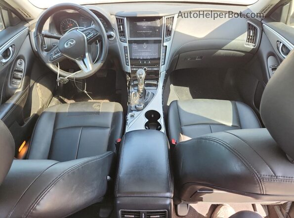 JN1EV7AP7LM205455 2020 INFINITI Q50 White Вид панелі приладів