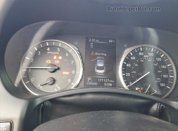 JN1EV7AP7LM208422 2020 INFINITI Q50 Черный Вид щитка приборов