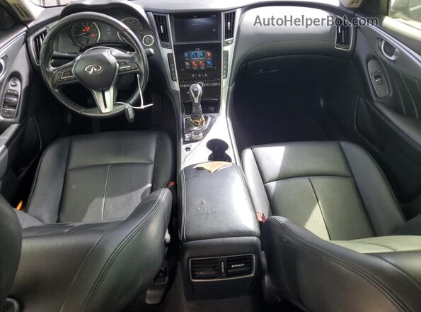 JN1EV7AP7LM208422 2020 INFINITI Q50 Черный Вид панели приборов
