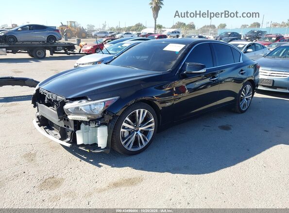 JN1EV7AP9LM201102 2020 INFINITI Q50 Черный Передняя левая четверть