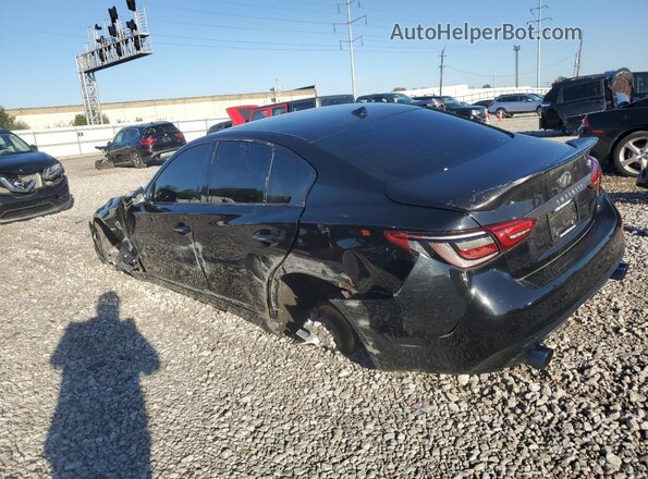 JN1EV7AP9LM205960 2020 INFINITI Q50 Black Rear left