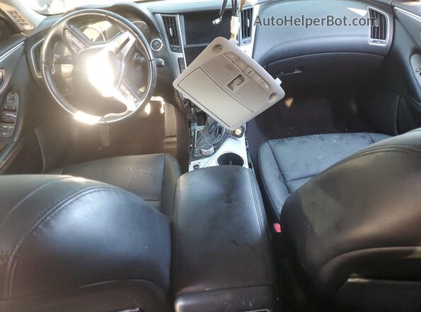 JN1EV7AP9LM205960 2020 INFINITI Q50 Black Dashboard view