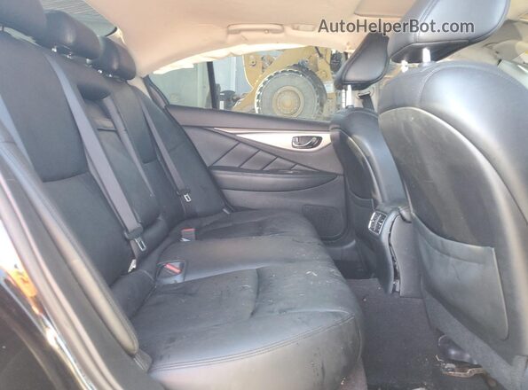 JN1EV7AP9LM205960 2020 INFINITI Q50 Black Rear seats view