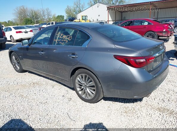 JN1EV7APXLM208186 2020 INFINITI Q50 Gray Հետևի ձախ