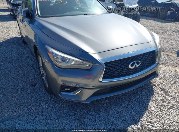 JN1EV7APXLM208186 2020 INFINITI Q50 Gray Դիմացի տեսք