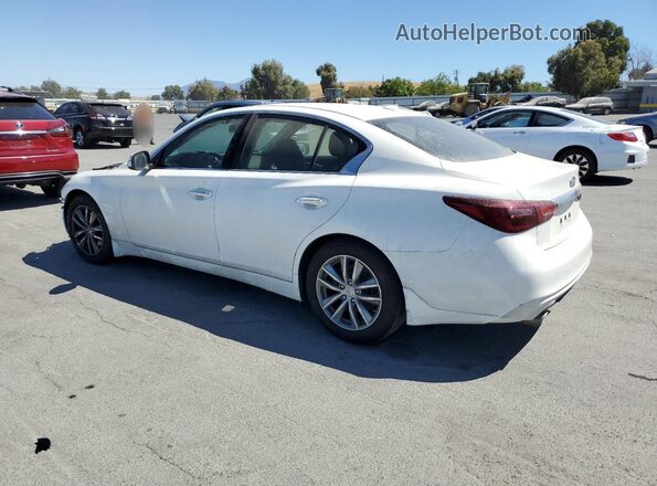 JN1EV7APXMM700539 2021 INFINITI Q50 White 